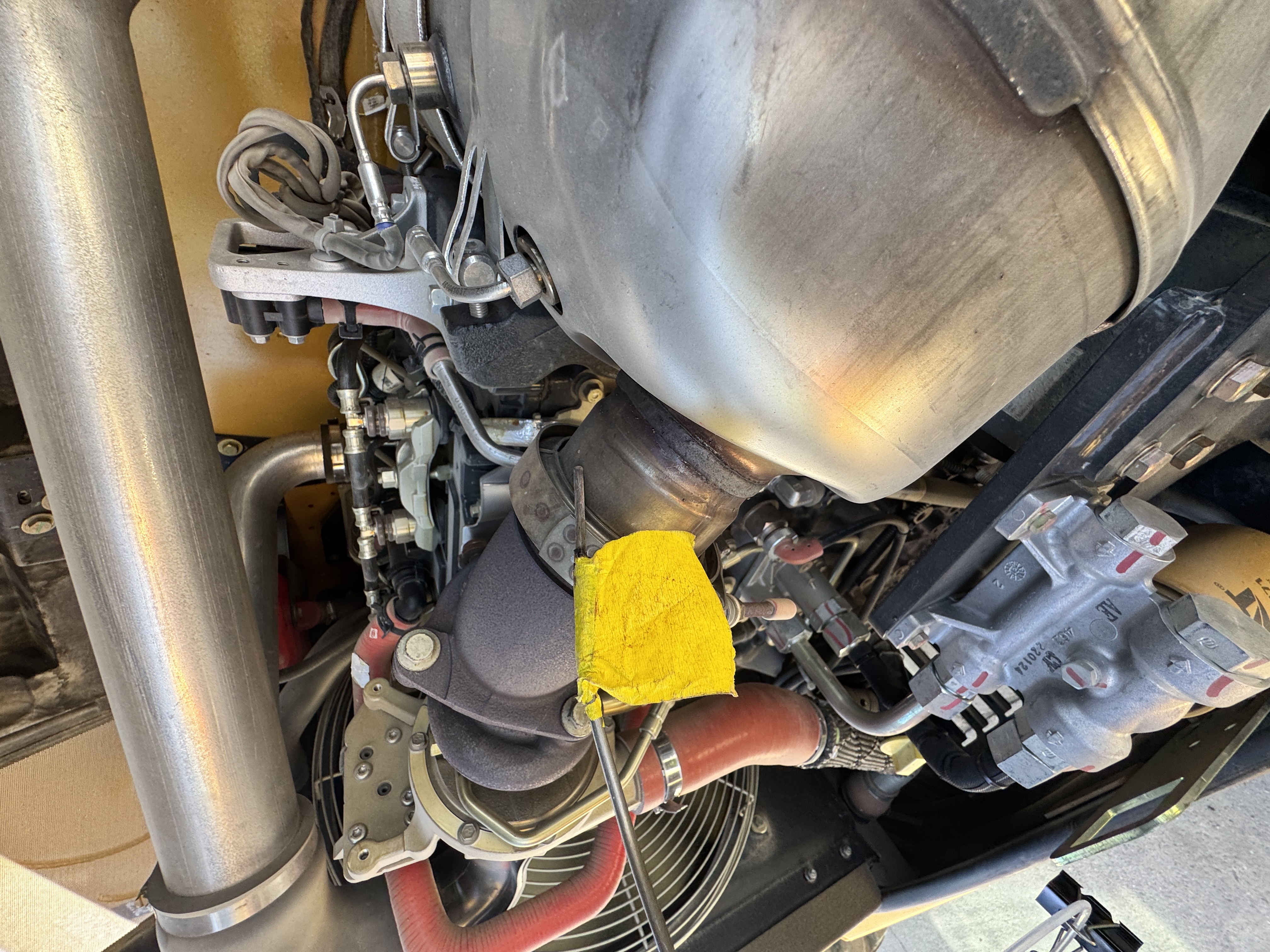 Diesel particulate filter and exhaust system diagnostic inspection